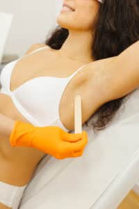 Epilazione delle ascelle